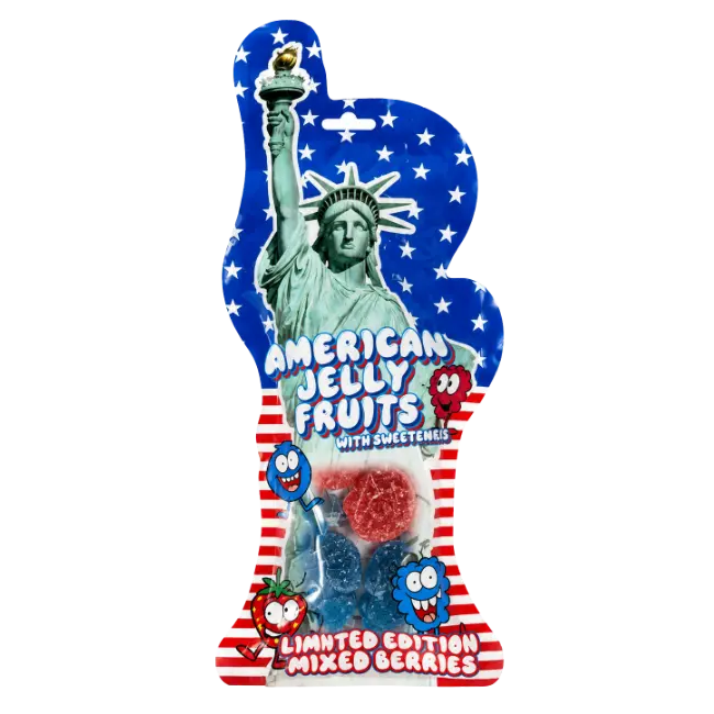 American Jelly Fruits Mixed Berries 280g