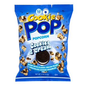 Cookie Pop Cookies & Cream Popcorn 113g