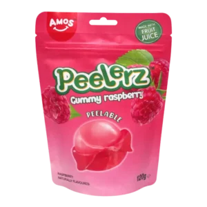 Amos Peelerz Gummy Raspberry