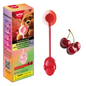Audio Lollipop Cherry Flavor