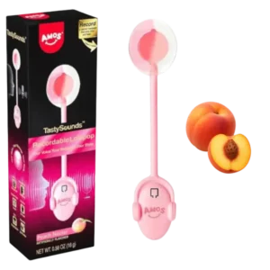 Recordable Lollipop Honey Peach Flavor
