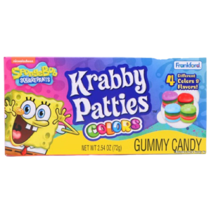 SpongeBob SquarePants Gummy Krabby Patties Colors