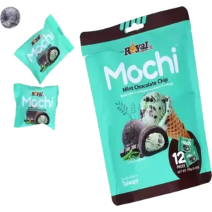 Royal Family Mint Chocolate Chip Mochi