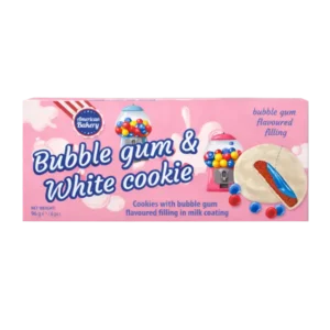 American Bakery Bubble Gum & White Cookie 96g