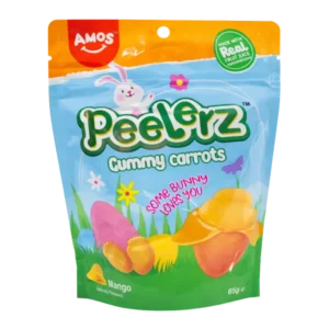 Amos Peelerz Gummy Carrots