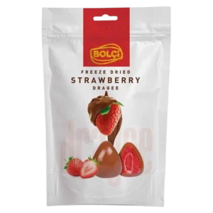 Bolci Freeze Dried Strawberry Dragee White Chocolate