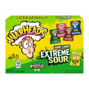 Warheads Blue Raspberry Extreme Sour Hard Candy