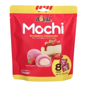 Royal Family Strawberry Cheesecake Mochi