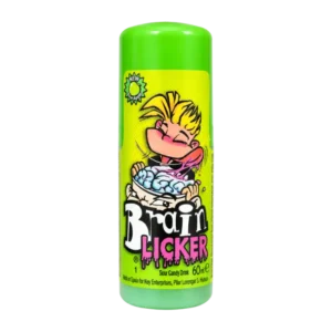 Brain Licker Sour Apple Sour Candy Drink 60ml green bottle