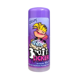 Brain Licker Grape Sour Candy Drink 60ml purple bottle