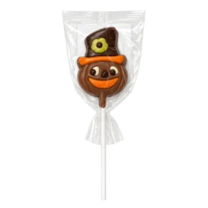 Halloween Milk Chocolate Pumpkin Lollipop 20g