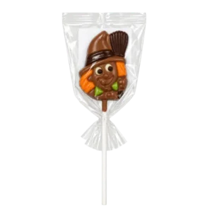 Halloween Milk Chocolate Witch Lollipop 20g