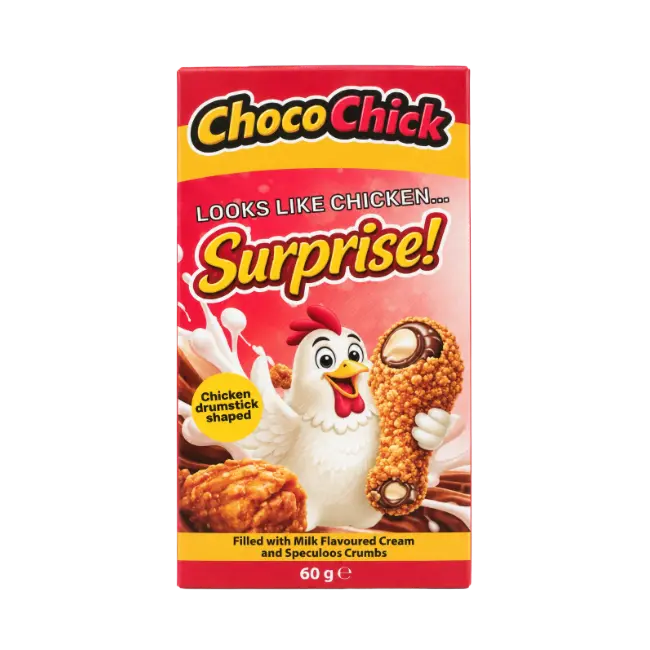 Choco Chick Surprise Speculoos Chicken Drumstick 60g chocolate snack