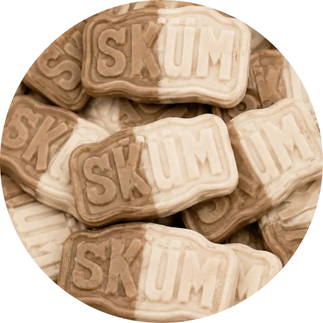 Skum Cola Foam Sweets brown and cream Pick & Mix