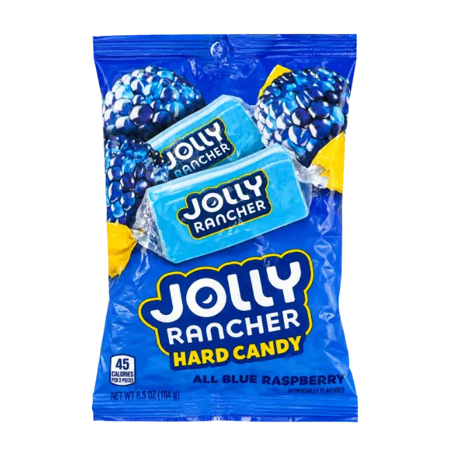 Jolly Rancher All Blue Raspberry Hard Candy 184g bag