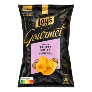 Lay’s Gourmet Black Truffle Flavour Potato Chips 120g bag