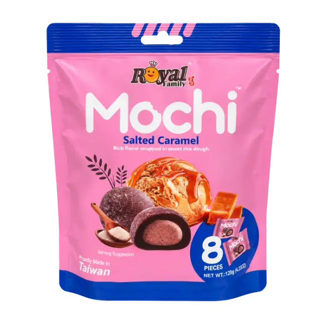 Royal Family Salted Caramel Mochi 120g rice cakes