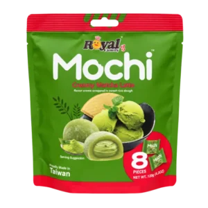 Royal Family Creamy Matcha Latte Mochi 120g green pack