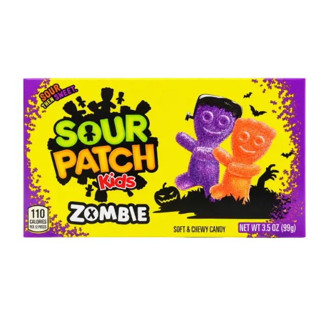 Sour Patch Kids Zombie Raspberry and Orange 99g box