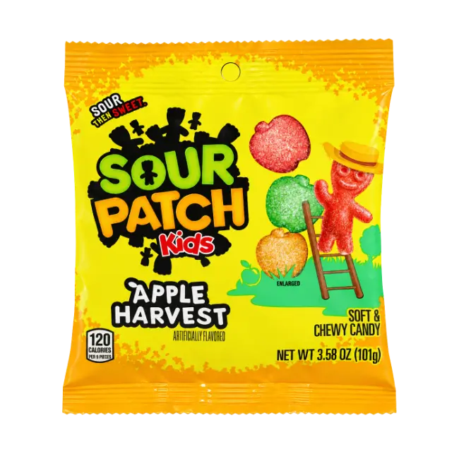 Sour Patch Kids Apple Harvest 101g sour apple sweets