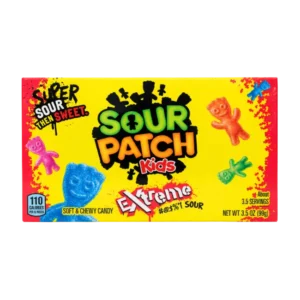Sour Patch Kids Extreme Sour Candy 99g box