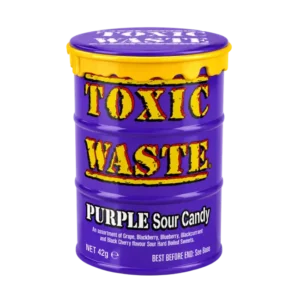 Toxic Waste Purple Sour Candy 42g tub