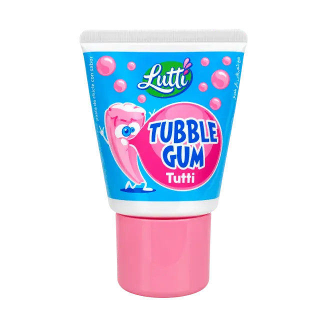 Lutti Tubble Gum Tutti Frutti 35g bubble gum tube