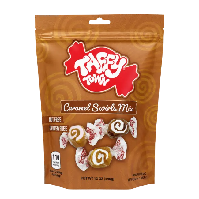 Taffy Town Caramel Swirls Mix 340g bag