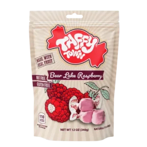 Bear Lake Raspberry Taffy by Taffy Town 340g bag