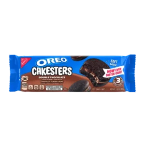 Oreo Cakesters Double Chocolate 86g soft snack cakes