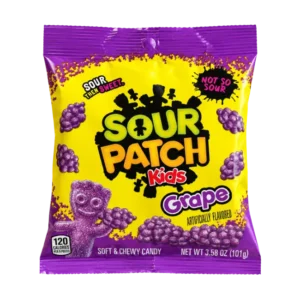 Sour Patch Kids Grape 101g soft and chewy sweets