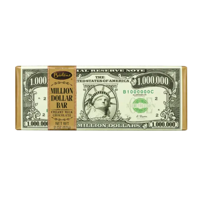Barton’s Million Dollar Bar Creamy Milk Chocolate 57g