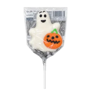 Relkon Halloween Ghost & Pumpkin Marshmallow Lollipop 45g